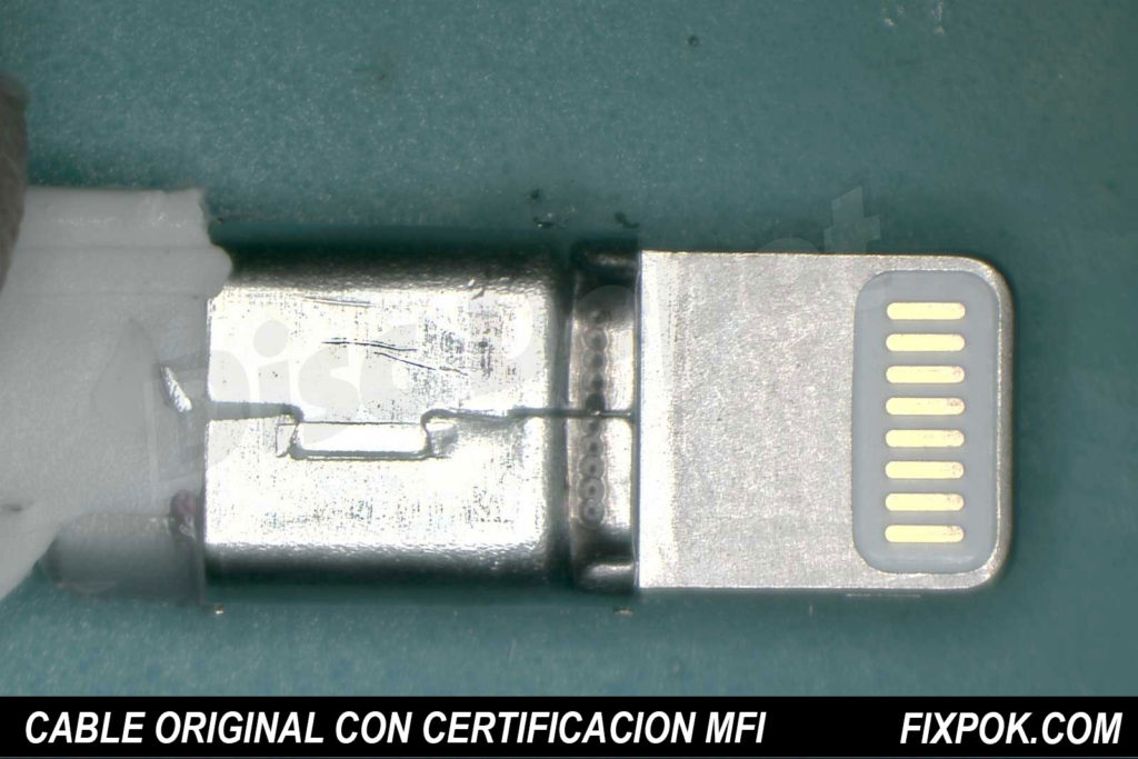 Cable certificado MFI